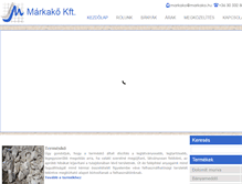 Tablet Screenshot of markako.hu